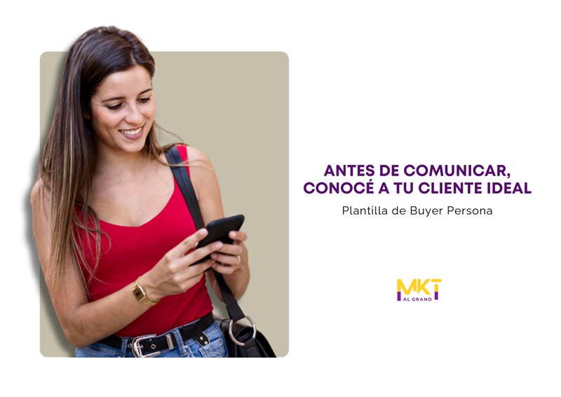 Portada de la Plantilla de Buyer Persona