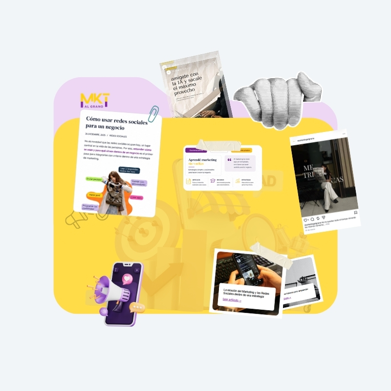 Aprende marketing digital con artículos y recursos gratuitos